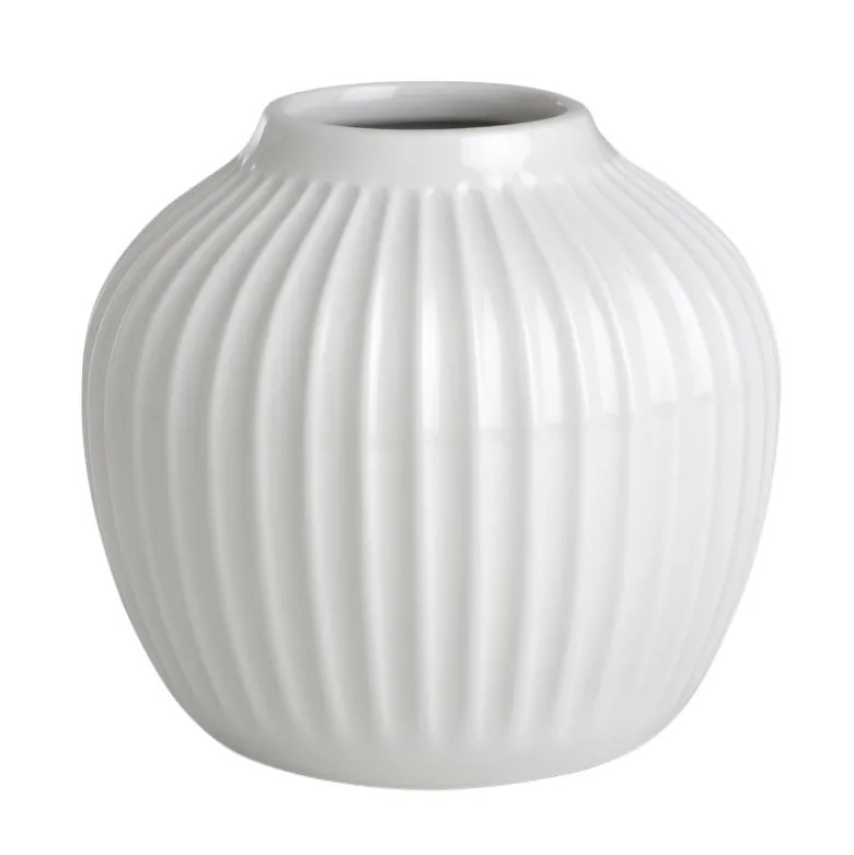 Kähler Hammershøi vase hvid 12,5 cm
