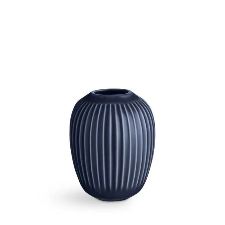 Kähler Hammershøi vase indigo blå 10 cm