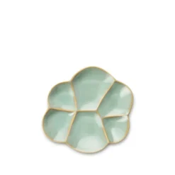 Kähler Kantarel bordfad grøn 14x14,5 cm