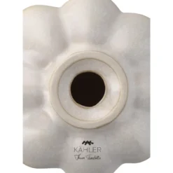 Kähler Kantarel lysestage sand H 10 cm