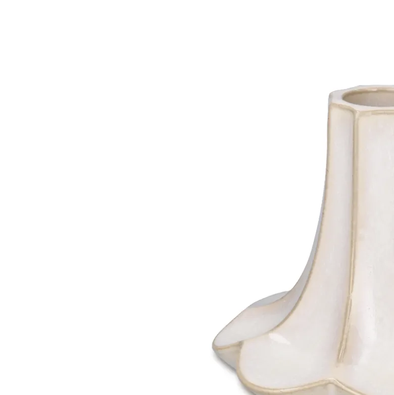Kähler Kantarel lysestage sand H 10 cm