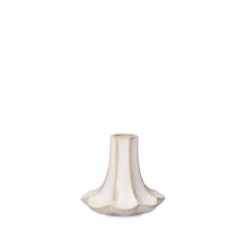 Kähler Kantarel lysestage sand H 10 cm