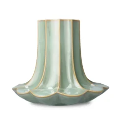 Kähler Kantarel vase grøn H 20,5 cm