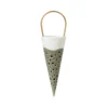 Kähler Nobili kræmmerhus olivengrøn H 14,5 cm