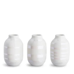 Kähler Omaggio vase perlemor mini 3 pak
