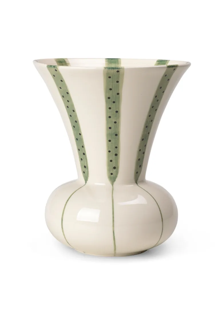 Kähler Signature vase grøn 20 cm