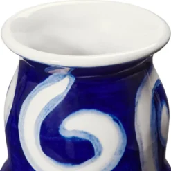 Kähler Tulle vase blå H 13 cm