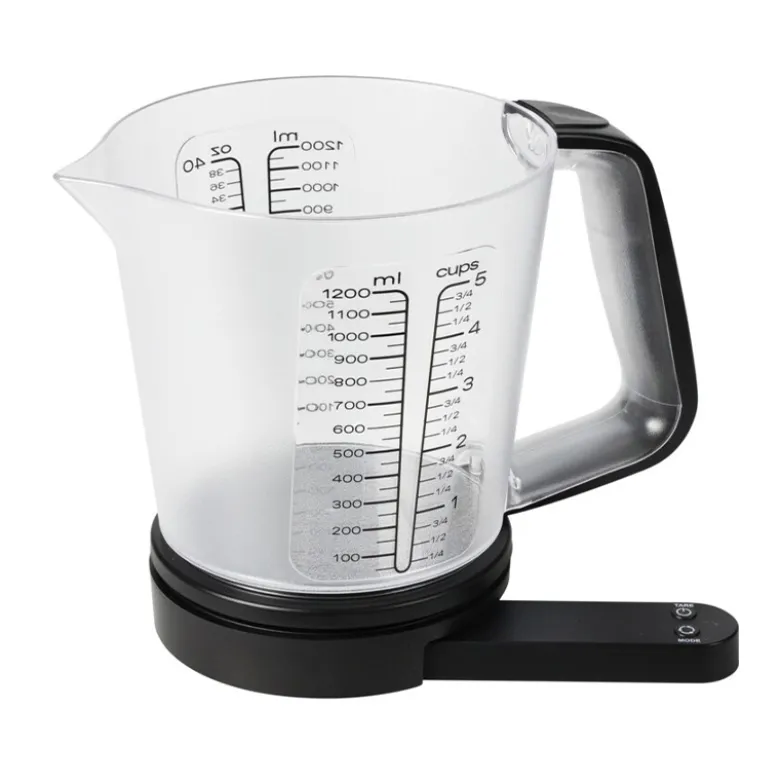 Køkkenvægt med målekande 1200 ml