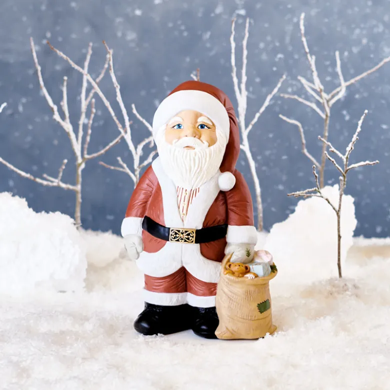 Klarborg Julemanden figur rød 22,5 cm