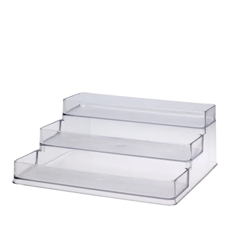 Køleskabs organizer transparent 23x25x10 cm