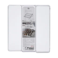 Køleskabs organizer transparent 23x25x10 cm