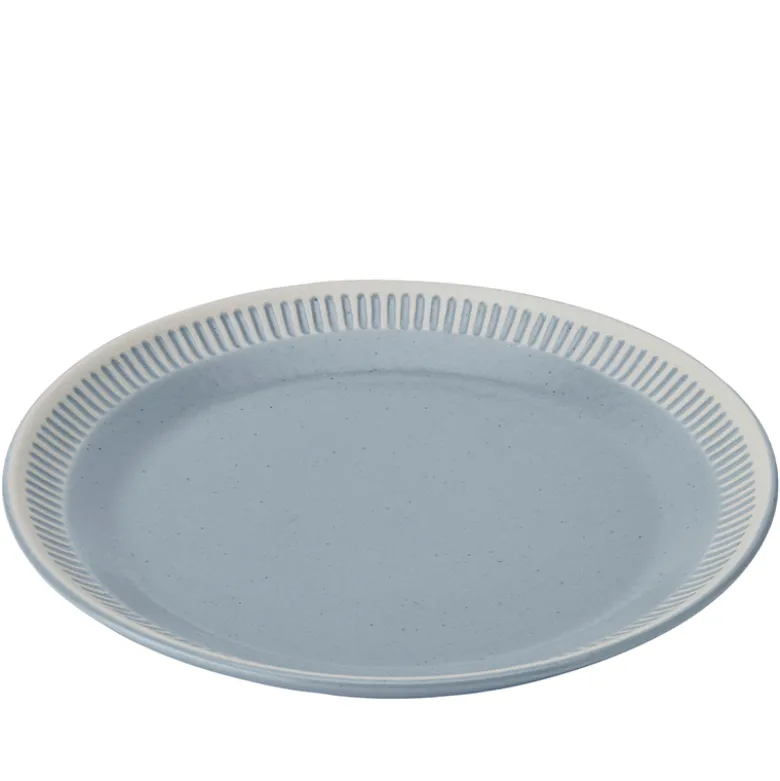 Knabstrup Colorit frokosttallerken mørkegrå 22 cm