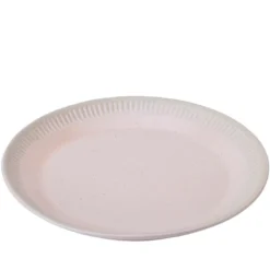 Knabstrup Colorit frokosttallerken rosa 22 cm
