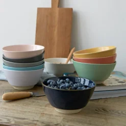 Knabstrup Colorit Skål Gul 14 cm