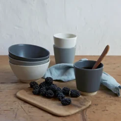 Knabstrup Colorit Skål Navy Blå 14 cm