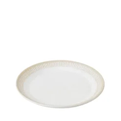 Knabstrup Colorit Tallerken Sand 19 cm