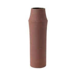 Knabstrup Keramik clay vase terracotta H 32 cm