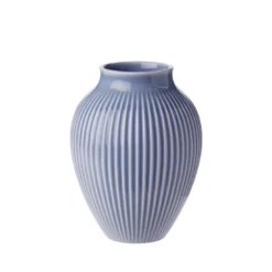 Knabstrup Keramik Ripple vase lavendel H 12,5 cm