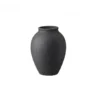 Knabstrup vase antracitgrå 12,5 cm