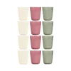 Krus 4 stk. 32 cl i assorterede farver