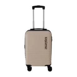 Kuffertsæt i beige 2 stk. 67 liter og 39 liter