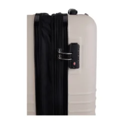 Kuffertsæt i beige 2 stk. 67 liter og 39 liter