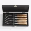 Laguiole by HÂWS steakgafler oliventræ 6 stk.