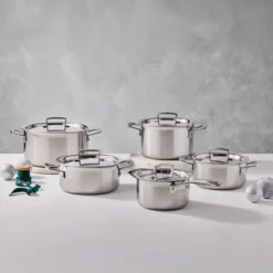 Le Creuset grydesæt 5 dele rustfrit stål