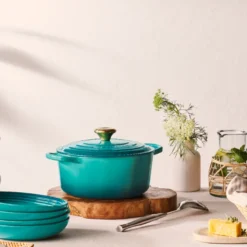 Le Creuset Signature pastatallerken 22 cm Bleu Riviera