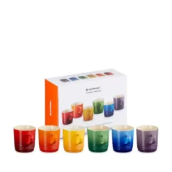 Le Creuset Signature Rainbow kaffekrus stentøj 20 cl 6 stk.