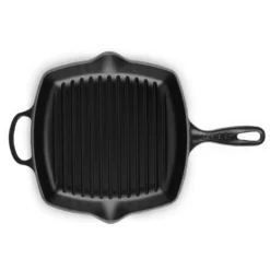 Le Creuset Signature støbejern grillpande 26 cm matte black