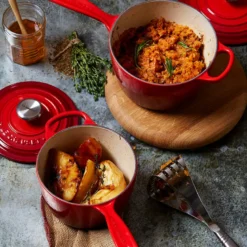 Le Creuset Signature støbejern kasserolle Ø 16 cm cerise