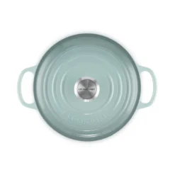 Le Creuset Signature støbejern rund gryde Ø 24 cm sea salt