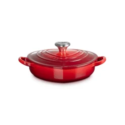 Le Creuset Signature støbejern hjertebuffetgryde med hjerteformet knop Ø 20 cm cerise
