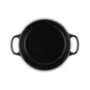 Le Creuset Signature støbejerns rund gryde 22 cm matte black