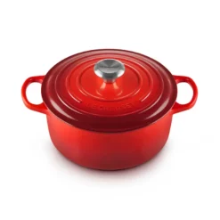 Le Creuset Signature støbejern rund gryde Ø 24 cm cerise