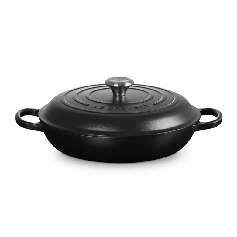 Le Creuset Signature støbejern buffetgryde Ø 30 cm matte black