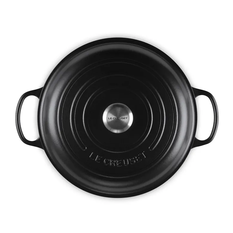 Le Creuset Signature støbejern buffetgryde Ø 30 cm matte black