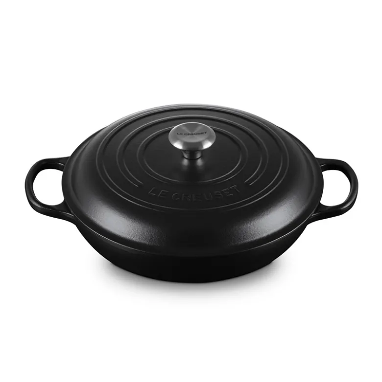 Le Creuset Signature støbejern buffetgryde Ø 30 cm matte black