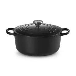 Le Creuset Signature støbejern rund gryde Ø 26 cm matte black