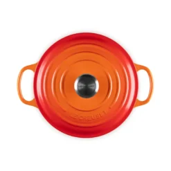 Le Creuset Signature støbejern rund gryde Ø 24 cm volcanic