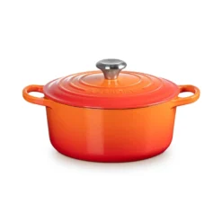 Le Creuset Signature støbejern rund gryde Ø 24 cm volcanic