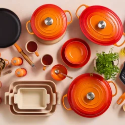 Le Creuset Signature støbejern rund gryde Ø 24 cm volcanic