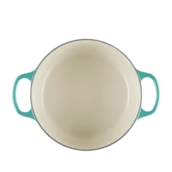 Le Creuset Signature støbejern rund gryde Ø 24 cm bleu riviera
