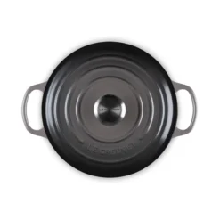 Le Creuset Signature støbejern rund gryde Ø 24 cm flint
