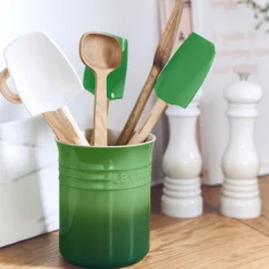 Le Creuset Signature stentøj bestik- og redskabskrukke Bamboo