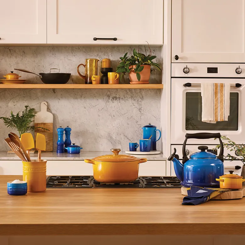 Le Creuset Signature stentøj bestik- og redskabskrukke Nectar
