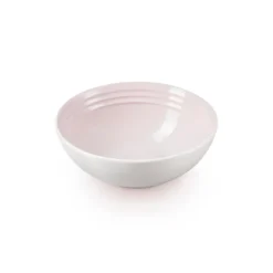 Le Creuset Signature stentøj dyb tallerken 16cm Shell Pink