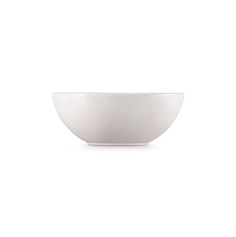 Le Creuset Signature stentøj dyb tallerken 16cm Shell Pink