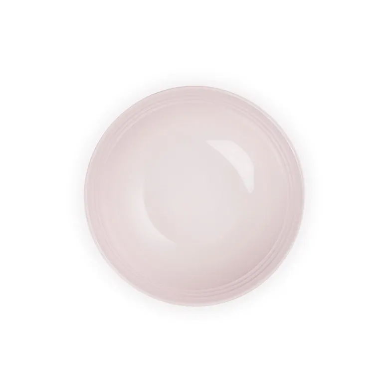 Le Creuset Signature stentøj dyb tallerken 16cm Shell Pink